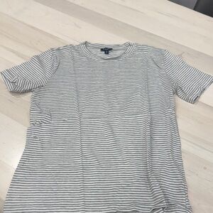 Splendid Gray Striped Women's Tee